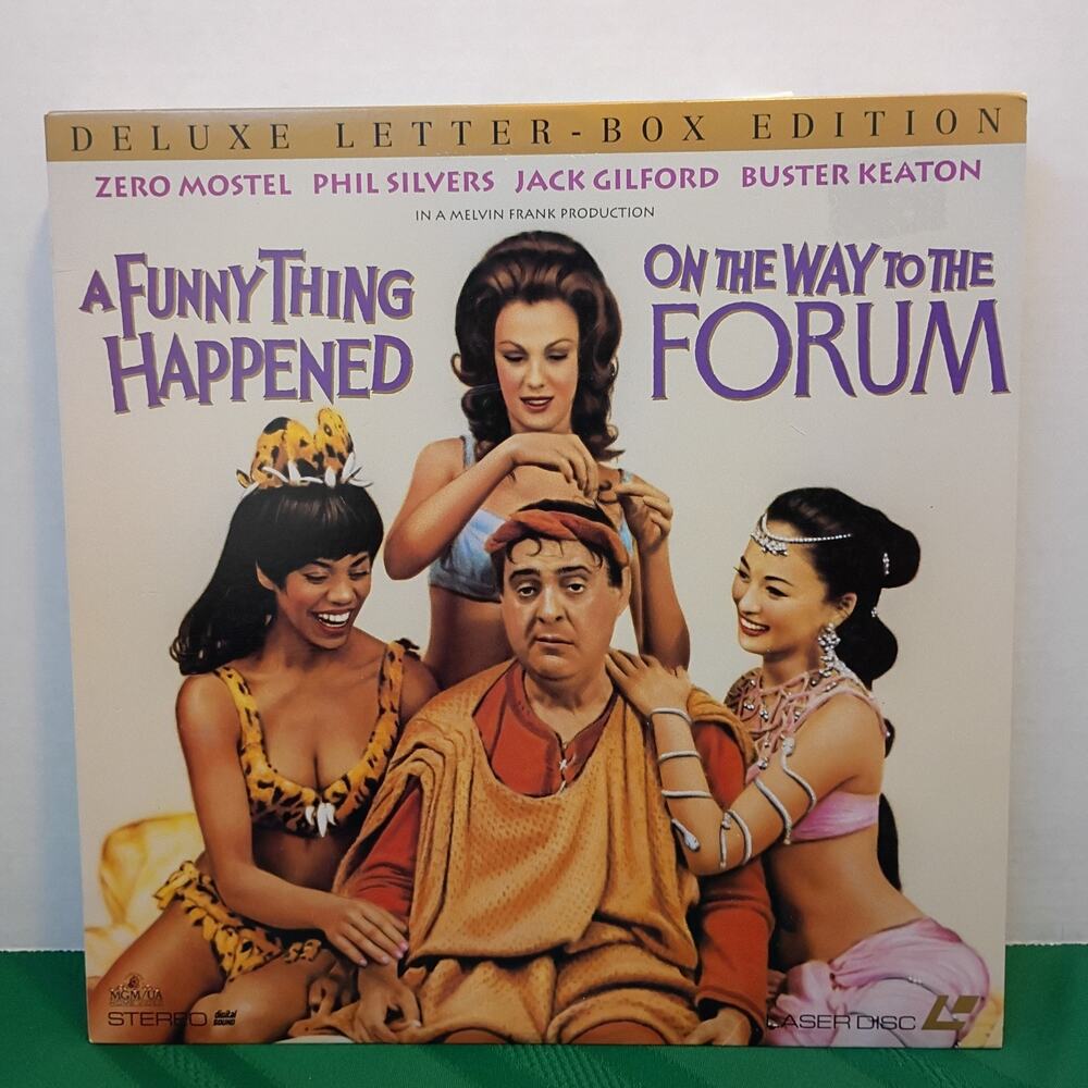"A Funny Thing Happened On the Way to the Forum" Letterbox Laserdisc LD